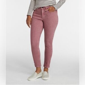 L.L. Bean Flex-jeans tencel denim, rose shadow NWT size 8, soft and stretchy